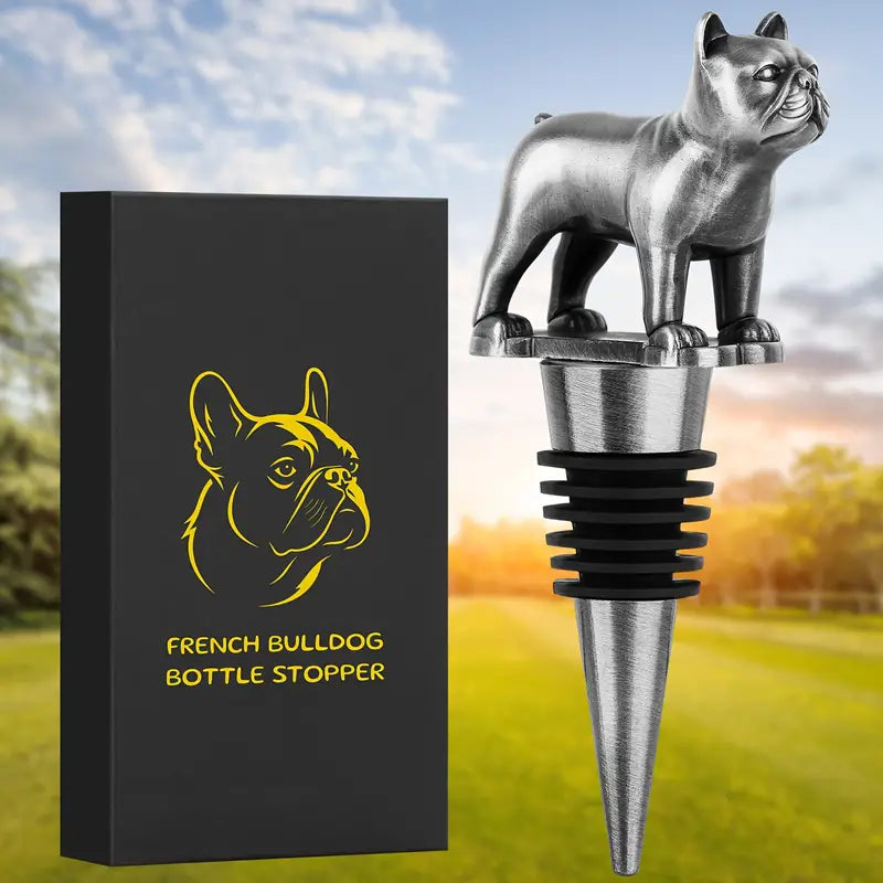 Bulldog Weinstopper