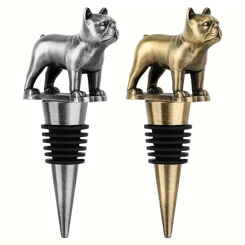 Bulldog Weinstopper