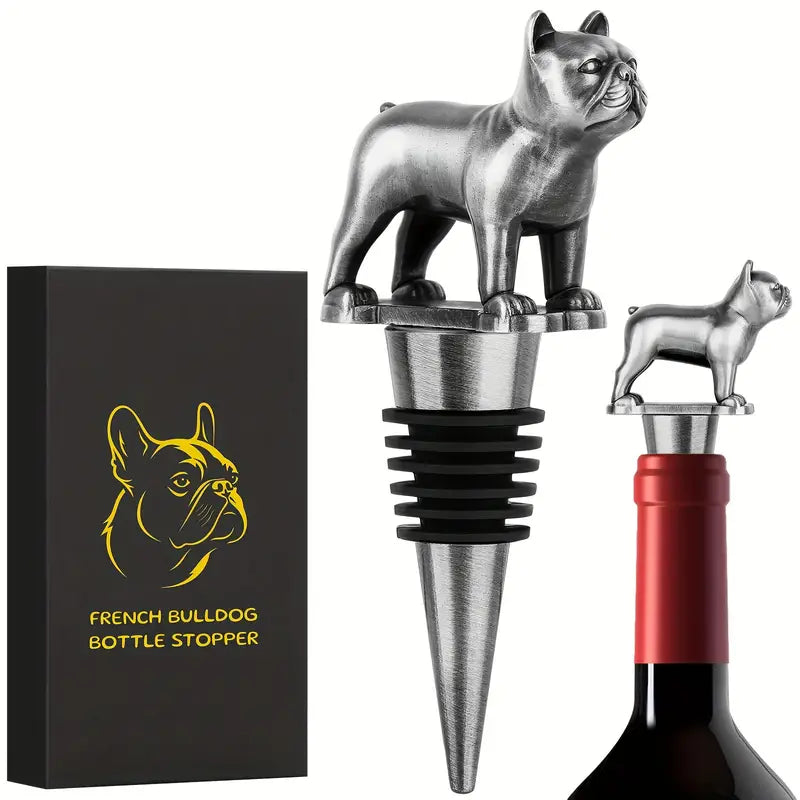 Bulldog Weinstopper